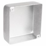 Garvin Southwire 4 Square Blank Junction Box 1-1/2 Inch Deep No Knockouts (52151-BLNK)