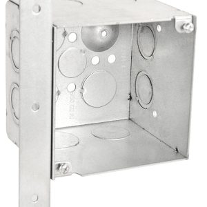 Garvin Southwire 4 Square 3-1/2 Inch Extra Deep Junction Box Vertical Right Angle Bracket (52181-AB)
