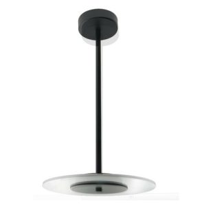 Westgate LDAP-14-MCT5 Manufacturing LED Decorative Accent Pendant 14 Inch 18W LED PMMA Disk CCT Selectable 900Lm Triac Black