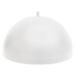 Westgate LCFD-MCT5-WS Manufacturing 12 Inch Integrated LED Modern Dome Pendant 25W 1300Lm CCT Selectable White/Silver