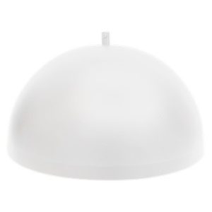 Westgate LCFD-20-MCT5-WS Manufacturing 20 Inch LED Integrated LED Modern Dome Pendant 40W 2250Lm CCT Selectable White/Silver