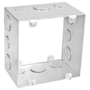 Garvin Southwire 4-11/16 Welded Extension Ring 3 Inch Deep 1/2 And 3/4 Knockouts (73181-SW)