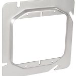 Garvin Southwire 4-11/16 Two Gang Device Ring 1/4 Inch Raised (72C20)