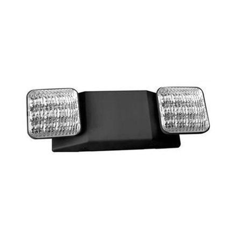 Profusion LED LEDR-1B-CEC Dual Head LED Title 20 Compliant Black Emergency Fixture 120/277V
