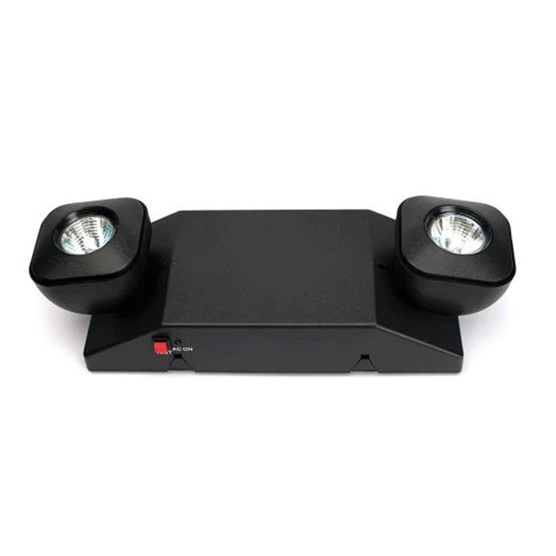 Profusion LED R-16B-HTR MR-16 Black Thermoplastic Emergency Unit w/ Internal Heater