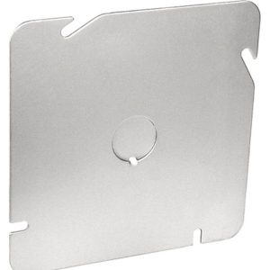 Garvin Southwire 4-11/16 Square Flat Cover 1/2 Inch Knockout (72C6)