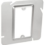 Garvin Southwire 4-11/16 Square One Gang Device Ring 1/4 Inch Raised (72C62)