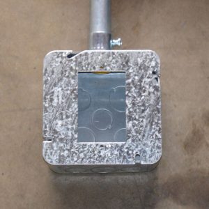 Garvin Southwire 4-11/16 Square One Gang Device Ring Flat (72C62A)