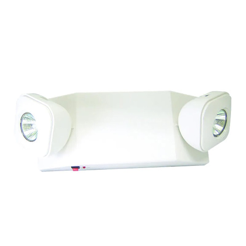 Profusion LED R-16-HO-PLED White LED MR-16 Semi-Recessed Thermoplastic Emergency Unit