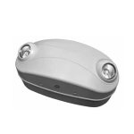 Profusion LED RMR-16-65B-PLED Black MR-16 6V LED Remote Capable Thermoplastic Emergency Unit