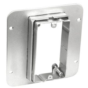 Garvin Southwire 4-11/16 One Gang Adjustable Depth Device Ring 3/4 To 1-1/2 Inch Raised (AMR111B)
