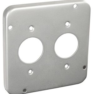 Garvin Southwire 4-11/16 Industrial Surface Cover 1/2 Inch Raised Duplex Receptacle 1.406 (72C37)