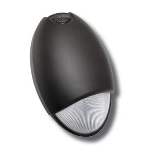 Profusion LED DBEL-ACEM-HL-B-SDT-PC-CEC Title 20 Compliant Black LED Decorative Outdoor Die-Cast AC/Emergency Unit