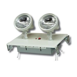 Profusion LED R-7-SDT White Incandescent Self-Diagnostics Recessed Steel Emergency Unit