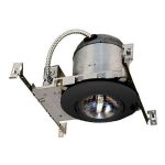 Profusion LED EMRL-1-BLK-GIMBAL-LED Black LED Adjustable Gimbal Recessed Downlight Emergency Unit