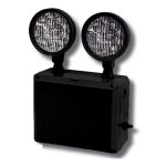 Profusion LED LEDTFX-2B Black LED Wet Location Remote Capable Polycarbonate Emergency Unit