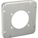 Garvin Southwire 4-11/16 Industrial Surface Cover 1/2 Inch Raised 30-60A Receptacle 2.441 Inch Diameter (72C50)