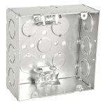 Garvin Southwire 4-11/16 Welded Junction Box 2-1/8 Inch Deep Box Clamps (72171-BXW)