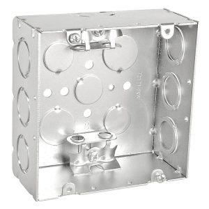 Garvin Southwire 4-11/16 Welded Junction Box 2-1/8 Inch Deep Box Clamps (72171-BXW)