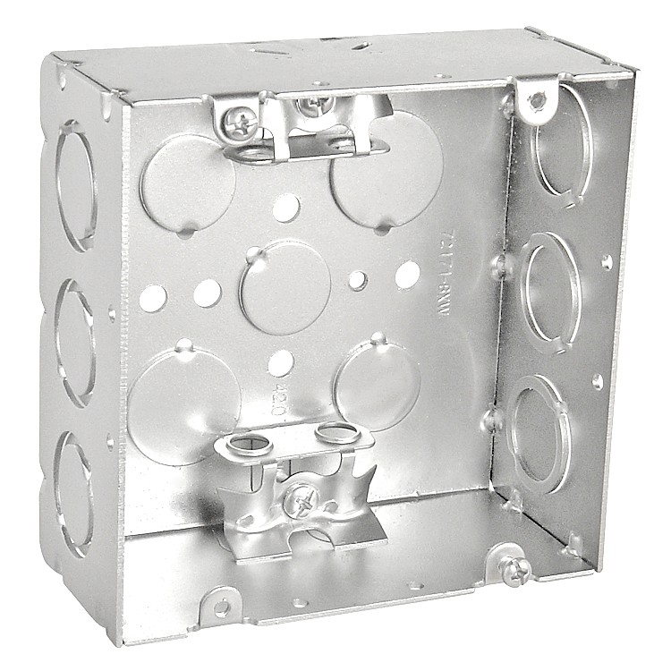 Garvin Southwire 4-11/16 Welded Junction Box 2-1/8 Inch Deep Box Clamps (72171-BXW)