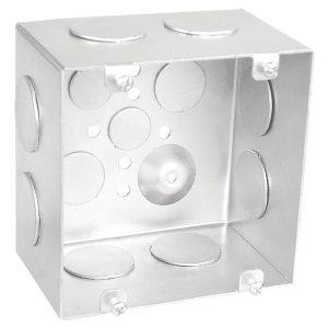 Garvin Southwire 4-11/16 Welded Junction Box 3 Inch Deep 1 Inch Knockouts (72181-1)
