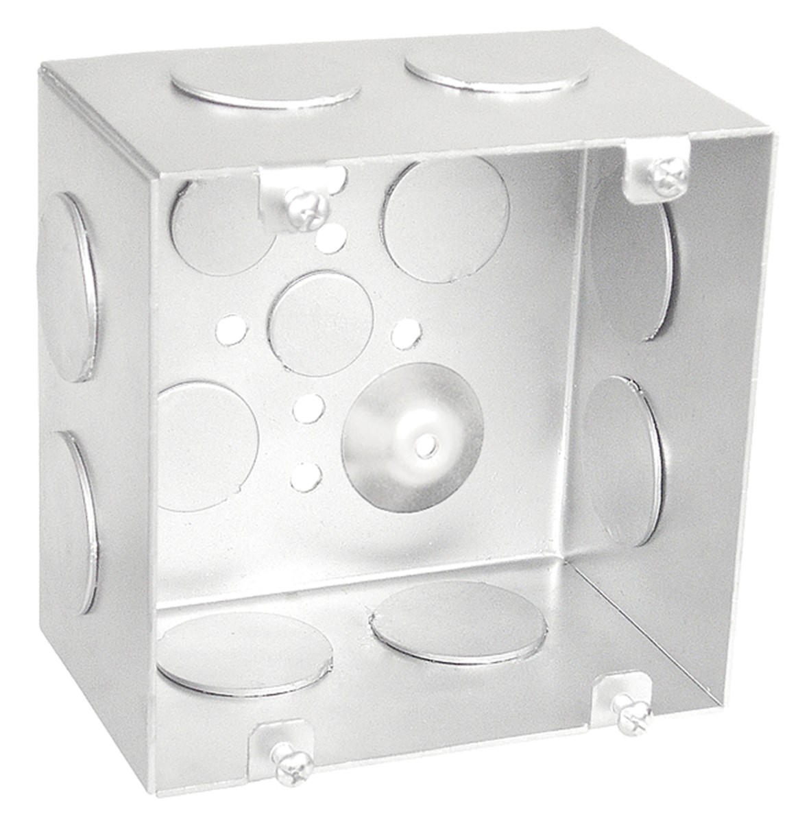 Garvin Southwire 4-11/16 Welded Junction Box 3 Inch Deep 1 Inch Knockouts (72181-1)