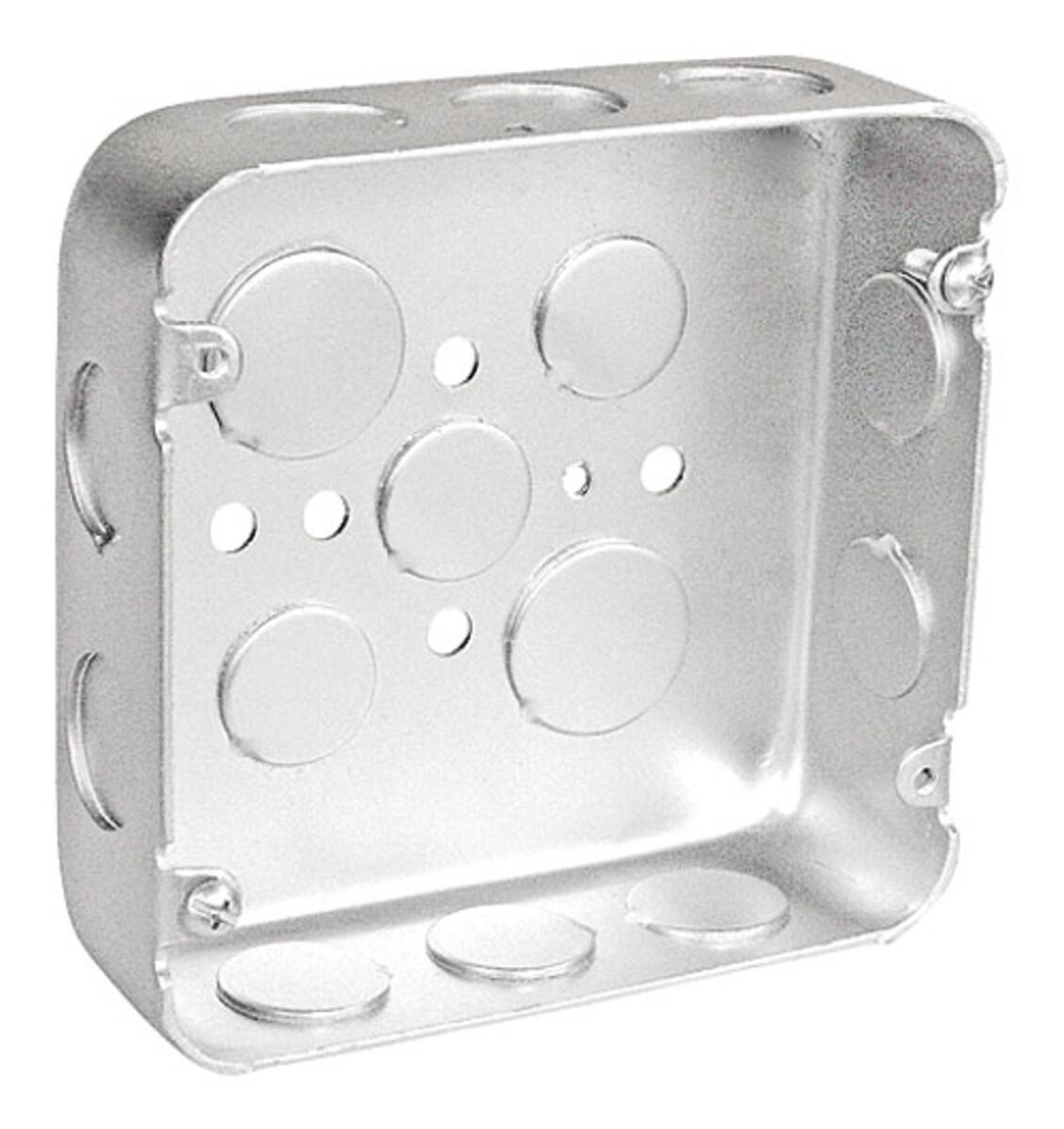 Garvin Southwire 4-11/16 Drawn Junction Box 1-1/2 Inch Deep 3/4 Inch Knockouts (72151-3/4)