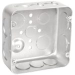 Garvin Southwire 4-11/16 Drawn Junction Box 2-1/8 Inch Deep 3/4 And 1 Inch Knockouts (72171-3/4-1)