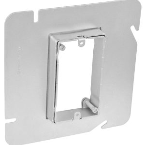 Garvin Southwire Garvin 5 Square One Gang Adjustable Device Ring 5/8 To 1-1/4 Inch Raise (51AMR-158)
