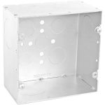 Garvin Southwire Garvin 5 Square Welded Box 2-7/8 Deep 1 And 1-1/4 Inch Knockouts (5SQ100125)