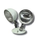 Profusion LED SRH-2-6V12W 6V 12W Incandescent Indoor Steel Double Remote Head