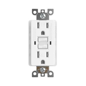 Tania Wiring Devices TAN-G7715-TR 5A/125V GFCI, Duplex Tamper Resistant GFCI Outlet