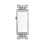 Tania Wiring Devices TAN-D7100W Single-Pole AC Quiet Switch, 15 Amp/120 Volt, Residential Grade