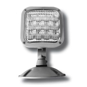 Profusion LED RHLED1-PWP-MV-B-HL Black High Lumens LED Outdoor, Single Head, Polycarbonate, Multi-Volt Remote Head