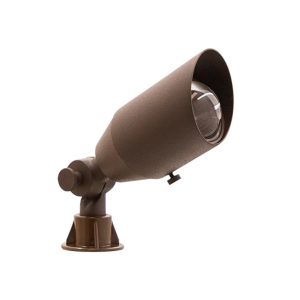 Westgate LFLD-5W-30K-BZB5W Manufacturing 12V LED Directional Light Solid Brass 5W 400Lm 3000K Bronzed Brass Finish
