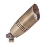 Westgate LD-099-BZ Manufacturing 12V LED Directional Lights 5W 400Lm 3000K Bronzed Brass Finish
