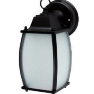 MaxLite ML4LS12SRLBK827 OUTDOOR FIXTURE 12W LED LSD RANCH LANTERN 2700K BLACK FINISHES