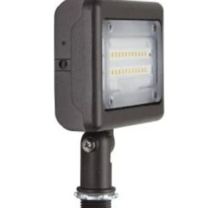 MaxLite MSF29UW-30BKT MAXLITE SLIM FLOOD 29W 120-277V WIDE BRONZE KNUCKLE 1/2" THREADED NIPPLE MOUNT