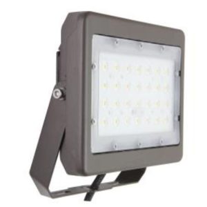 MaxLite MSF50UN-40BY MAXLITE SLIM FLOOD 50W 120-277VV NARRROW BRONZE YOKE MOUNT MOUNT