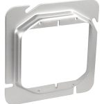 Garvin Southwire 6 Square Two Gang Device Cover 1/2 Inch Raised (62-1/2)