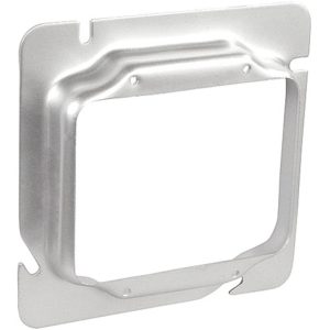 Garvin Southwire 6 Square Two Gang Device Cover 3/4 Inch Raised (62-3/4)