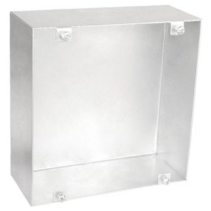 Garvin Southwire 6 Square Blank Junction Box 2-1/2 Inch Deep No Knockouts (6250-BLNK)