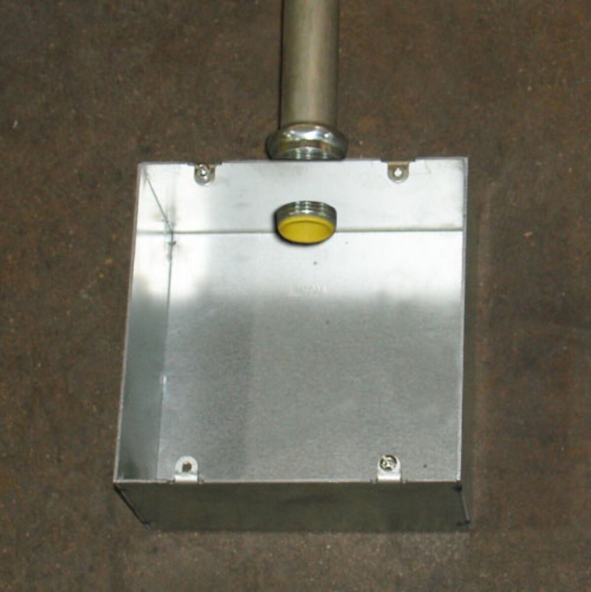 Garvin Southwire 6 Square Blank Junction Box 3-1/2 Inch Deep No Knockouts (6350-BLNK)