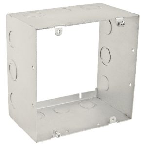 Garvin Southwire 6 Square Extension Ring 3-1/2 Inch Deep 1/2 And 3/4 Inch Knockouts (6350-EXT)