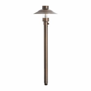 Westgate LA-010-BZ Manufacturing Brass Landscape Light 3000K