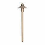 Westgate LA-112-BZ-12IN Manufacturing Area Light With Integrated LED 3W AC/DC Solid Brass 3 Foot Lead Bronze