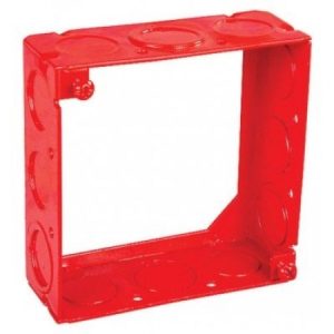Garvin Southwire 4 Square Extension Ring Red Welded 2-1/8 Inch Deep (6) 1/2 Inch(53171-RED)