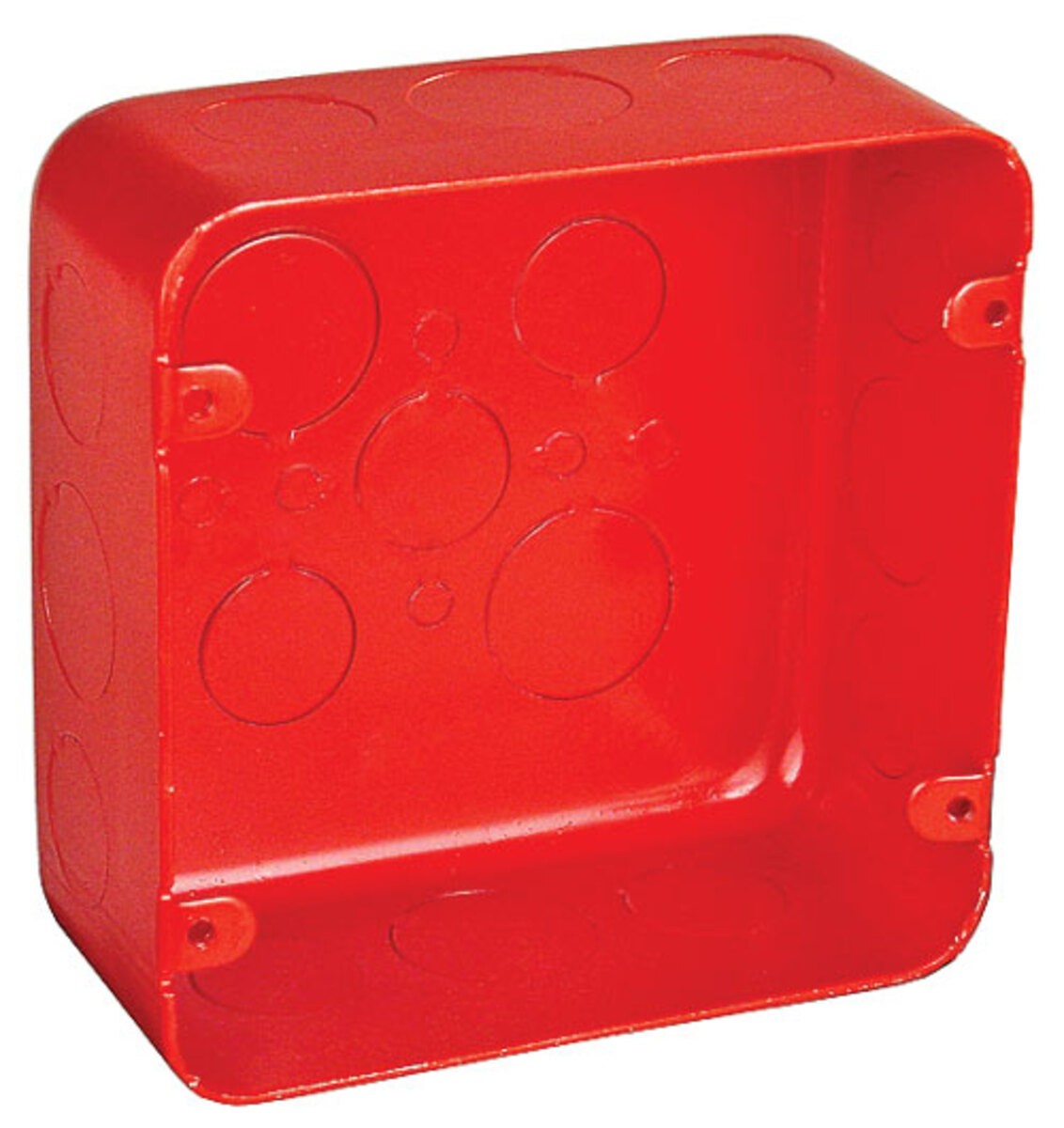 Garvin Southwire 4-11/16 Chicago Plenum Airtight Junction Box Red 2-1/8 Inch(72171-SVTRED)