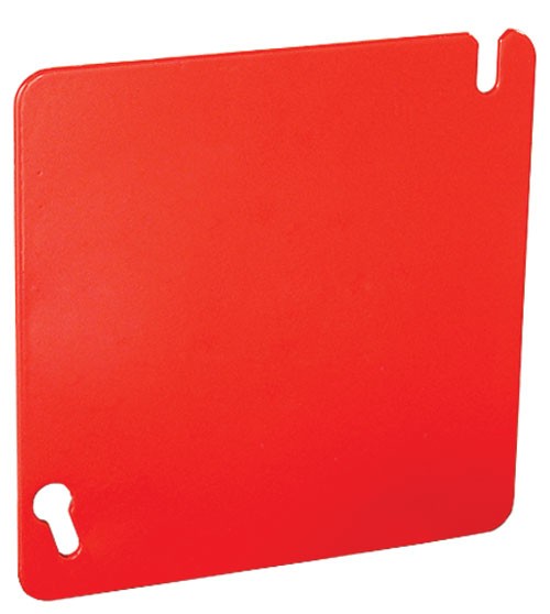 Garvin Southwire 4 Square Flat Cover Red Blank (52C1-RED)