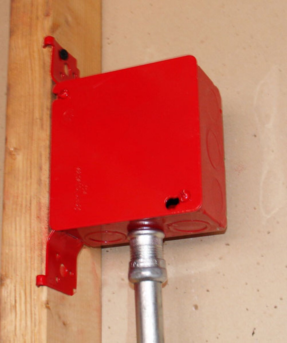 Garvin Southwire 4 Square Flat Cover Red Blank (52C1-RED)